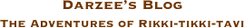 Darzee’s Blog
The Adventures of Rikki-tikki-tavi